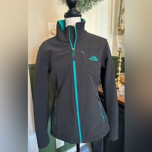The North Face Women's Apex Bionic Jacket Black & Teal Size Small